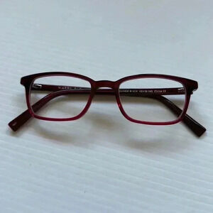 Warby Parker Red RX Eyeglasses Oliver N 624 Frames